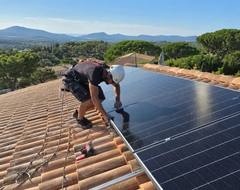 Installateur panneaux solaires Puilaurens — pose photovoltaïque sur toiture