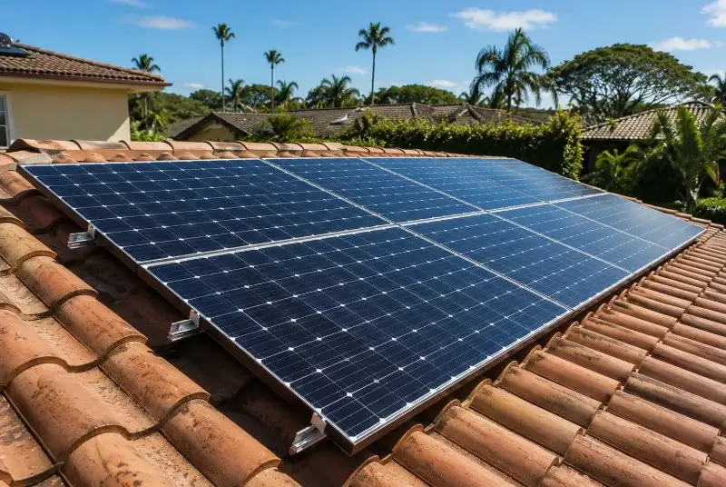 Installation de panneaux solaires à Puilaurens